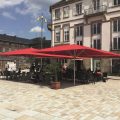 High Quality Large Aluminium Framed Parasols For Picnic Areas