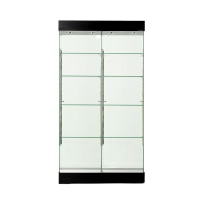 Double Bay Glass Collectors Cabinets