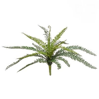 Artificial Boston Fern UV FR - 86cm, Green