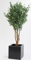 Artificial Eucalyptus Tree - 120cm, Dusty Green