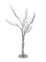 Artificial Manzanita Tree - 120cm, Silver