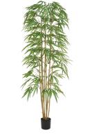 Artificial Natural Bamboo Tree IFR - 150cm, Green
