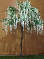 Artificial Interchangeable Tree Trunk 3.4m - Weeping Cherry Blossom Branch White