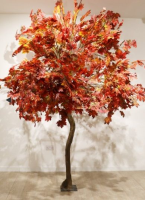 Artificial Interchangeable Tree Trunk 2.7m - Autumn Leaf Branch