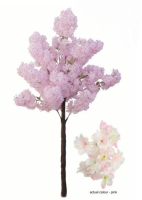 Artificial Silk Cherry Blossom Tree - 180cm, Cream