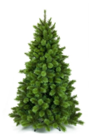 Artificial Bristol Christmas Pine Tree - 195cm, Green