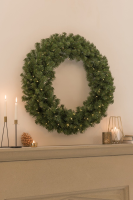 Artificial Covington Pine Wreath - 50.8cm, Green