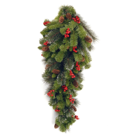 Artificial Crestwood Spruce Teardrop - 71cm, Green