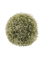 Artificial Gypsophila Pomander Ball - 25cm, White