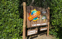 Bespoke Wooden Signs for Theme Park Rides