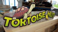Sandblasted Wooden Signs For Theme Parks