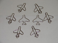 AEROPLANE WIRE PAPERCLIP.