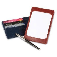 BELLUNO PU POCKET HOLDER BUSINESS CARD HOLDER.