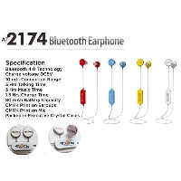 BLUETOOTH MUSHROOM EARPHONES.