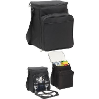 BREEZY PICNIC COOL BAG in Black.