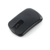 CARBON FIBRE OPTICAL MOUSE in Black.