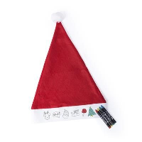 COLOUR-IT-YOURSELF FATHER CHRISTMAS SANTA HAT.