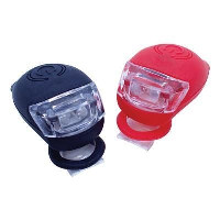 DELUXE SILICON BICYCLE LIGHT.