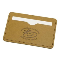 ECO NATURAL BUSINESS CARD WALLET.