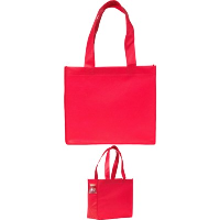 ELMSTED SHOPPER TOTE BAG in Red.