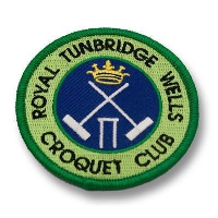 EMBROIDERED BADGE.