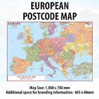 EUROPEAN POSTCODE MAP.