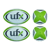 FULL SIZE RUGBY BALL.