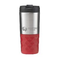 GRAPHIC GRIP MUG THERMO CUP in Red.