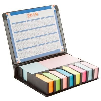 HIGHSCHOOL CALENDAR & STICKY NOTE PAD HOLDER.