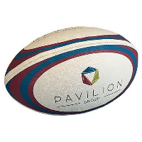 LOW COST FULL SIZE PROMOTIONAL RUGBY BALL.