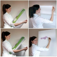 MAGIC WHITEBOARD REUSABLE FLIP CHART.