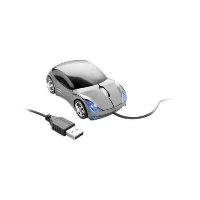 MOTOR CAR COMPUTER MOUSE in Grey.
