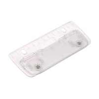 PAGE MINI HOLE PUNCH in Clear Transparent.