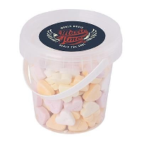 PLASTIC BUCKET FILLED with Base Category Sweets.