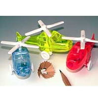 PLASTIC HELICOPTER PENCIL SHARPENER.