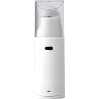 PLASTIC PORTABLE ELECTRIC FAN in White.