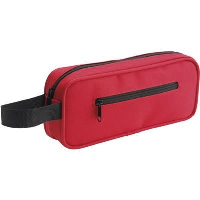 POLYESTER CHILDRENS PENCIL CASE in Red.