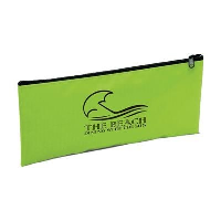 POLYESTER MULTI POUCH CASE in Lime.