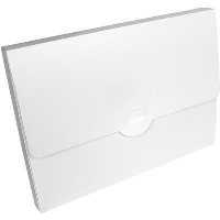 POLYPROPYLENE CONFERENCE BOX in Frosted White.