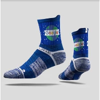 PREMIUM PRINTED MID SOCKS.