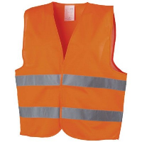 PROFESSIONAL SAFETY VEST in Orange.