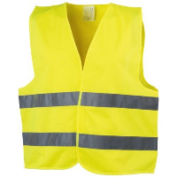 PROFESSIONAL SAFETY VEST in Yellow.