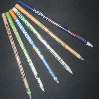RECYCLED NEWSPAPER PENCIL.