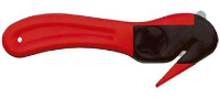 SAFETY BOX CUTTER KNIFE in Red.