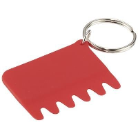 SILICON KEYBOARD BRUSH-RD in Red.