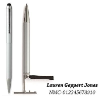 SILVER GOLDRING SMART STYLE PEN STAMP.