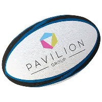 SIZE 5 PROMOTIONAL RUGBY BALL.