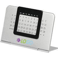 SMART DATE DESK CALENDER in Silver.