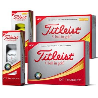 TITLEIST DT TRUSOFT GOLF BALL.