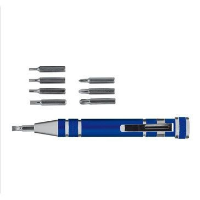 TOOL PEN POCKET SCREWDRIVER in Blue.